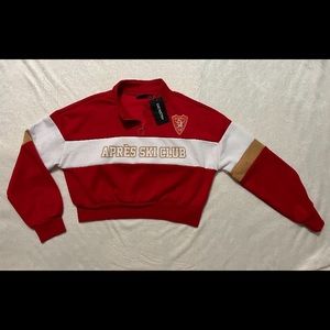 Women’s pullover crop top